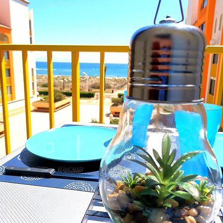Appartement Vue Mer,Acces Direct Plage,Fibre,Clim,Parking Public Gratuit Le Barcarès Εξωτερικό φωτογραφία