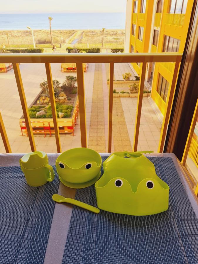 Appartement Vue Mer,Acces Direct Plage,Fibre,Clim,Parking Public Gratuit Le Barcarès Εξωτερικό φωτογραφία