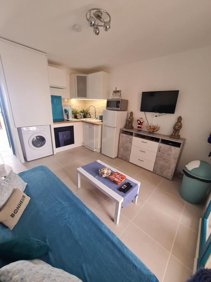 Appartement Vue Mer,Acces Direct Plage,Fibre,Clim,Parking Public Gratuit Le Barcarès Εξωτερικό φωτογραφία