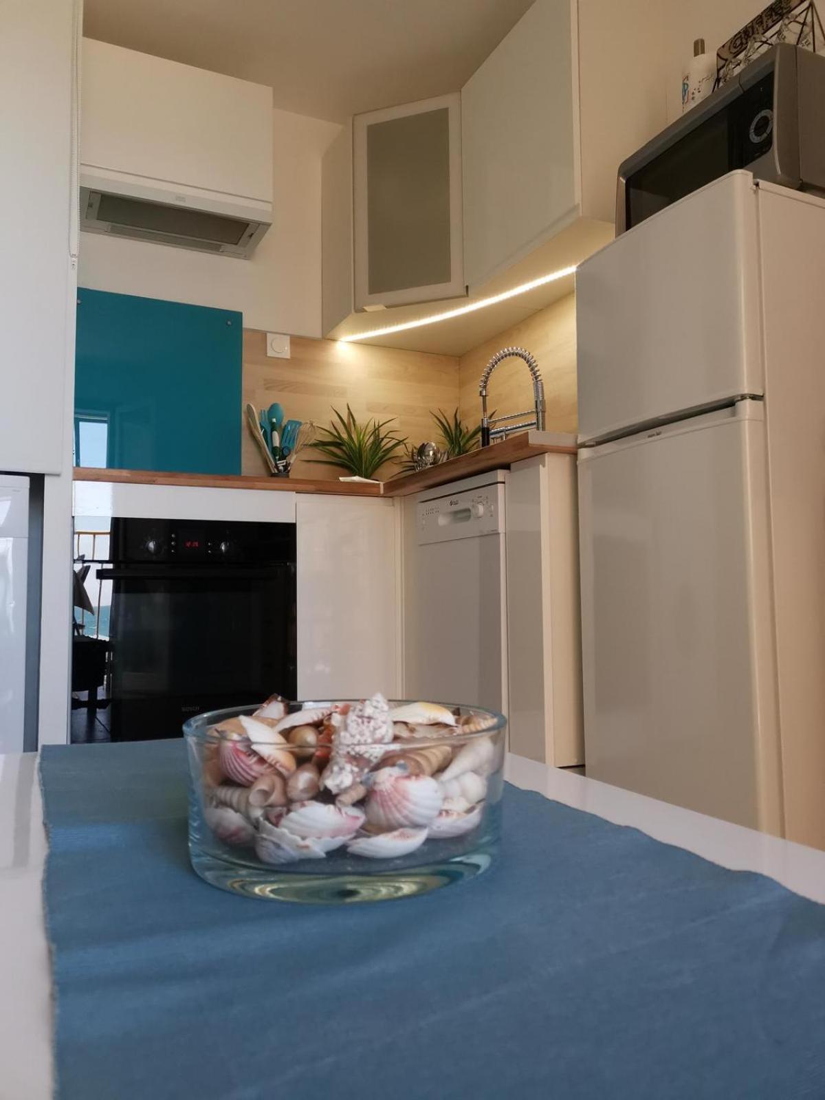 Appartement Vue Mer,Acces Direct Plage,Fibre,Clim,Parking Public Gratuit Le Barcarès Εξωτερικό φωτογραφία
